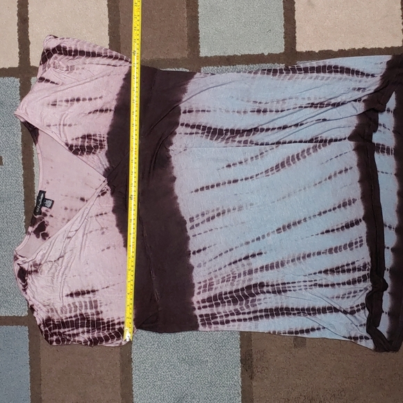 Club Z Collection Oversized V Neck Beach Cover Dress L - Picture 10 of 13